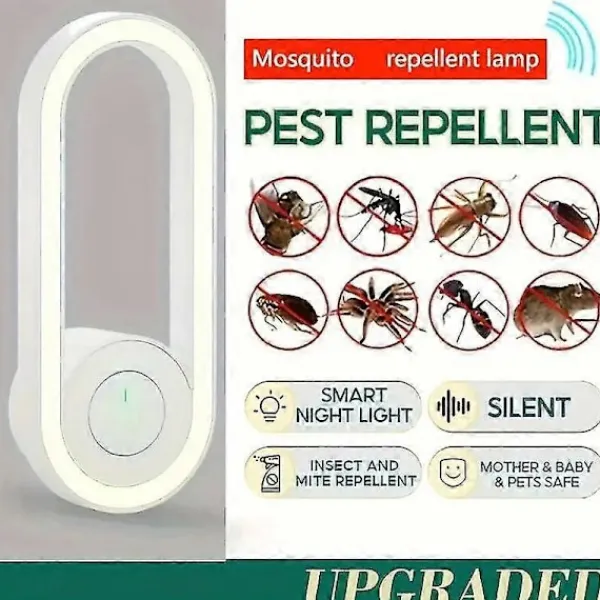 Skadedjur & Insekter-Bli av med vägglöss med USB-ögonskydd elektronisk nattlampa insektsmedel - Avvisa myggor, råttor, kackerlackor, spindlar green