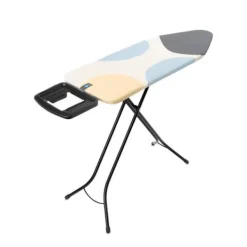 BRABANTIA Strykjärn-Strykbräda C, 124x45 cm, robust ångjärn - Spring Bubbles Vårens bubblor