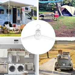 Torktumlare-Bärbar elektrisk klädtork, snabb skotork, 2 i 1 smart hopfällbar stöveltork