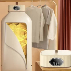 Torktumlare-Bärbar Elektrisk Klädtorkare Rese Snabbtorkande Vikbar