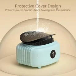 Torktumlare-Bärbar Elektrisk Torktumlare 3 I 1, med Torkpåse Och Timer (Vit)