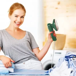 JIUSAIRUI Ångtvättar-Bärbar hem liten mini ångstrykjärn 8*10*17cm