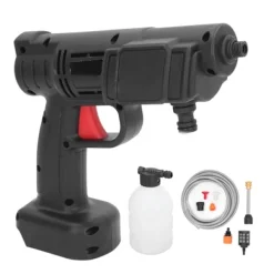 unbranded Högtryckstvättar-Bärbar högtryckstvätt Batteridriven högtryckstvätt Sladdlös kraftrenare för bilträdgård