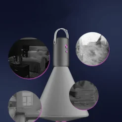 Torktumlare-Bärbar klädtork rese torktumlare UV-ljus 2 växlar EU-kontakt 220V för hem Sky Grey EU 220V