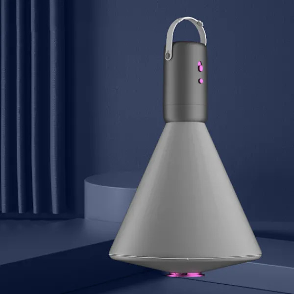 Torktumlare-Bärbar klädtork rese torktumlare UV-ljus 2 växlar EU-kontakt 220V för hem Sky Grey EU 220V