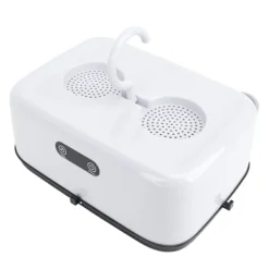 Torktumlare-Bärbar Klädtork Vikbar Multifunktionell Liten Elektrisk Torkmaskin för Resor US-kontakt 100–240V Vit