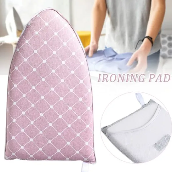 Strykjärn-Bärbar Mini Strykbräda med Ärmdyna, Litet Bordsstativ Stryktillbehör