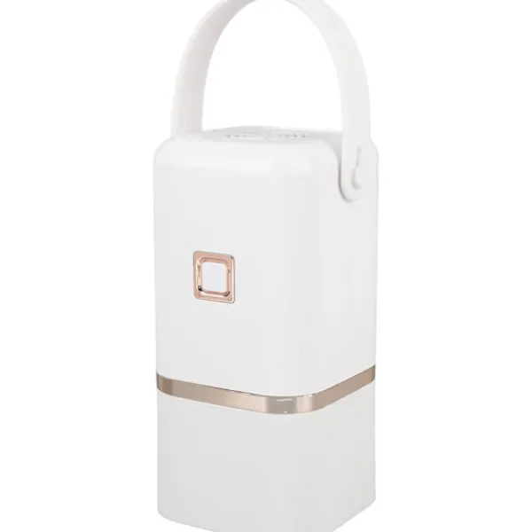 Torktumlare-Bärbar Mini Torktumlare med Inbyggd Torkpåse för Resor och Hemmabruk Vit 70x70 cm