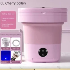 Hommy Tvättmaskiner-Bärbar mini vikbar tvättmaskin för rengöring underkläder