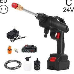 FMYSJ Högtryckstvättar-Bärbar Sladdlös Högtryckstvätt Jet Vatten Tvätt Rengöringspistol (FMY) A