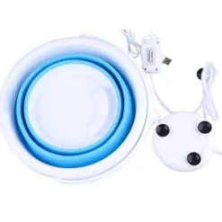 Hommy Tvättmaskiner-Bärbar tvätt maskin mini vikbar tvätt maskin ultraljud rengöring