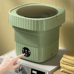 Tvättmaskiner-Bärbar tvättmaskin, 11L 2-i-1 hopfällbar tvättmaskin och torktumlare-FS3--XF11-