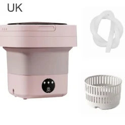 Tvättmaskiner-Bärbar Tvättmaskin Med Torkhink Hopfällbar Antibakteriell Tvätt