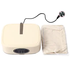 Torktumlare-Bärbar Vikbar Klädtorkare Tyst Drift Timerfunktion Energibesparande Snabbtorkande Maskin för Camping Lägenhet Sovsalar