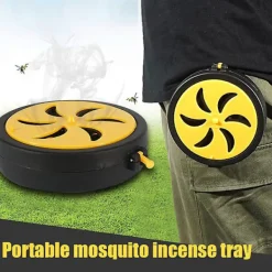 Skadedjur & Insekter-Bärbara Myggmedelslådor med Fästa Fack för Camping Utomhus