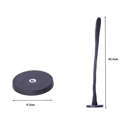 Tvättillbehör-Bricka Dörr Hållare Bricka Dörr Prop VIT