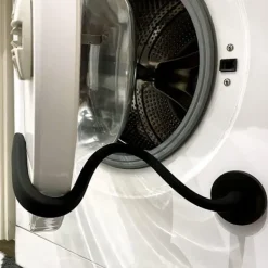 Tvättillbehör-Bricka Dörr Hållare Bricka Dörr Prop VIT