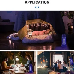 Skadedjur & Insekter-Bug Zapper, Myggfångare Utomhus, Elektrisk Bug Zapper Utomhus, Insektsfångare, Flugfångare, Myggdödare För