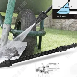 LUNAVO Högtryckstvättar-Buse turbo rotativ - TD® - Kompatibel med Karcher K2 K3 K4 K5 K6 K7 - 170 bar - 10 l/min - 60 ℃