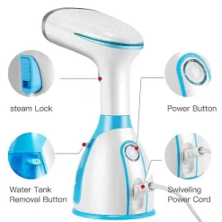 Ångtvättar-[CA] Bärbar Klädångare, Handhållen Klädångare för Resor, 280ml Hög Kapacitet