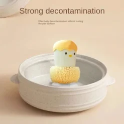 Svampar & Dukar-[CA] Grytborste Rengöringsboll