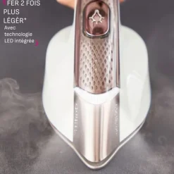 CALOR Strykjärn-Ixeo Vision, Ångstrykning och strykning i ett, Flera positioner, QT1811C0