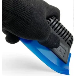 Fönsterrengöring-CARTINTS Praktisk Gummiskrapa Duschvattenblad Fönster Torkare Vinyl Wrap Squeegee med Halkskyddande Handtag för Auto Vinyl Wrap, Hushållsrengöring