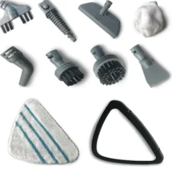 Champion Ångtvättar-Ångmopp 10-in-1 1500W SM210 Vit/Svart