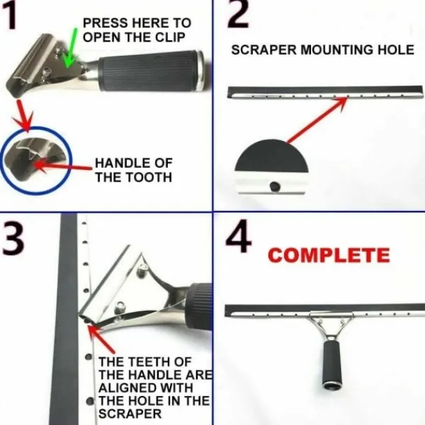Fönsterrengöring-25/35/40/45cm Fönsterputs Glasrengöring 45CM 45cm 45cm