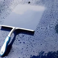 Fönsterrengöring-22cm Universal Bilruta Vindruta T-formad Vattenavvisare Rengöringsverktyg