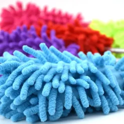 Svampar & Dukar-（75cm）6-pack Mikrofiberdammvippa med Teleskopiskt Skaft