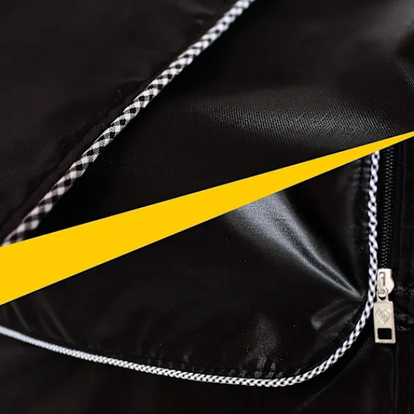 ATELA Torktumlare-Cover, cover, cover, slitstarkt tjockt tyg, design med 2 dragkedjor, lätt att använda. Passar de flesta topp- eller frontlastskrubber Dr