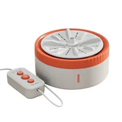 Tvättmaskiner-Cyber Monday-erbjudanden 2024: Viflosae Mini Turbo Tvättmaskin, Portabel Automatisk med Fjärrkontroll, Kompatibel med Hem/Sovsal[YJD]