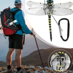 Selected deals Skadedjur & Insekter-3D Trollslända Insektsavvisande Klämmor - Realistiska Trollsländehattar & Ryggsäckstillbehör för Effektivt Insektsskydd