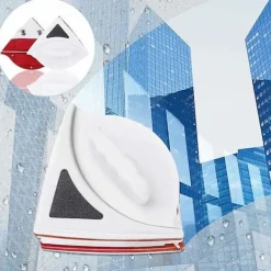 Fönsterrengöring-Dammsudd och golvtvätt Dubbelsidig fönsterputs, magnetisk fönsterputs, dubbelsidig fönsterputs med fallskydd, lämplig för torkning