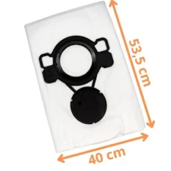 PHONILLICO Dammsugare & Tillbehör-Dammsugarpåse - Makita - P-72899 - 10-pack - Kompatibel med VC2000L VC2010L - Blandad