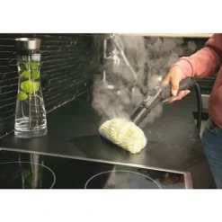 KARCHER Ångtvättar-Dampstädare med strykjärn SC 4 EasyFix Iron - Tryck 3.5 bar - Ångflöde 40 g/min - Strykjärn ingår Vit