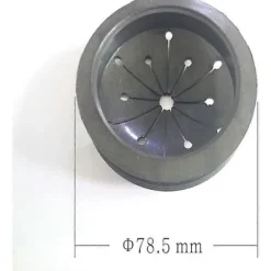 DAO Soptunnor-DB Set med 2 Stänkskydd Avfallskvarnar Disipator av Tillbehör för Svart Avfall