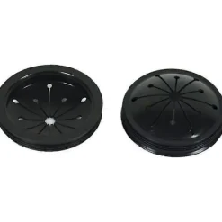 DAO Soptunnor-DB Set med 2 Stänkskydd Avfallskvarnar Disipator av Tillbehör för Svart Avfall