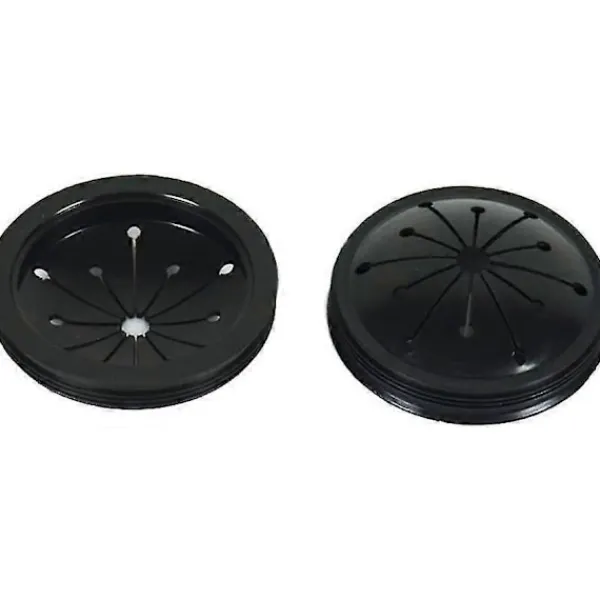 DAO Soptunnor-DB Set med 2 Stänkskydd Avfallskvarnar Disipator av Tillbehör för Svart Avfall