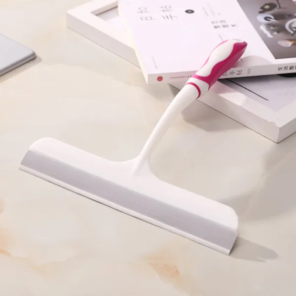 Fönsterrengöring-6-delad djuprengöringsborste set, rengöringsborste, skrubbborste hörnborste skrubbdyna med skrapa huvud slipande dyna för badrum, golv, T