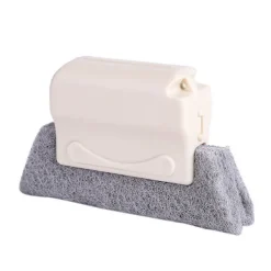 Fönsterrengöring-9-delad multifunktionsspårborste för rengöring av fönster-, dörr- och badrumsspårfönster