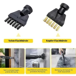 Dammsugare & Tillbehör-10-delars tillbehörsset för Kärcher ångtvättar SC1, SC2, SC3, SC4 och SC5 Som Visas As Shown