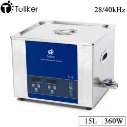 OEM Städmaskiner-Digital Ultrasonic Cleaner, 15 liters kapacitet, 360W effekt, låg ljudnivå drift,Digital, EU
