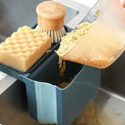 Soptunnor-Diskbänk papperskorg Diskbänk silkorg ROSA