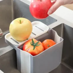 Soptunnor-Diskbänk papperskorg Diskbänk silkorg ROSA