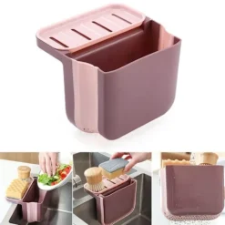 Soptunnor-Diskbänk papperskorg Diskbänk silkorg ROSA