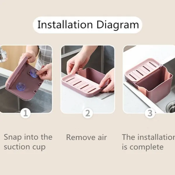 Soptunnor-Diskbänk papperskorg Diskbänk silkorg ROSA