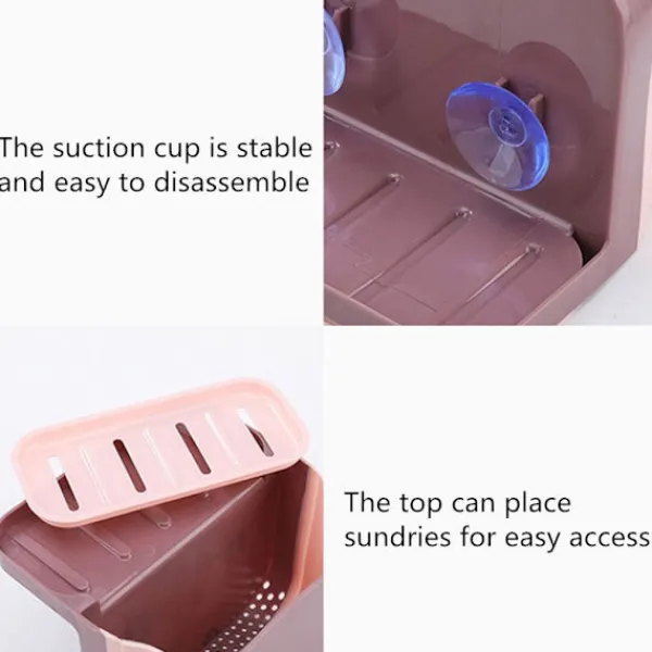 Soptunnor-Diskbänk papperskorg Diskbänk silkorg ROSA