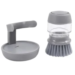 Northix Rengöringsmedel-Diskborste med Behållare för Diskmedel